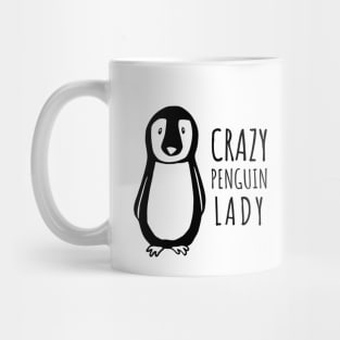 Crazy Penguin Lady Mug